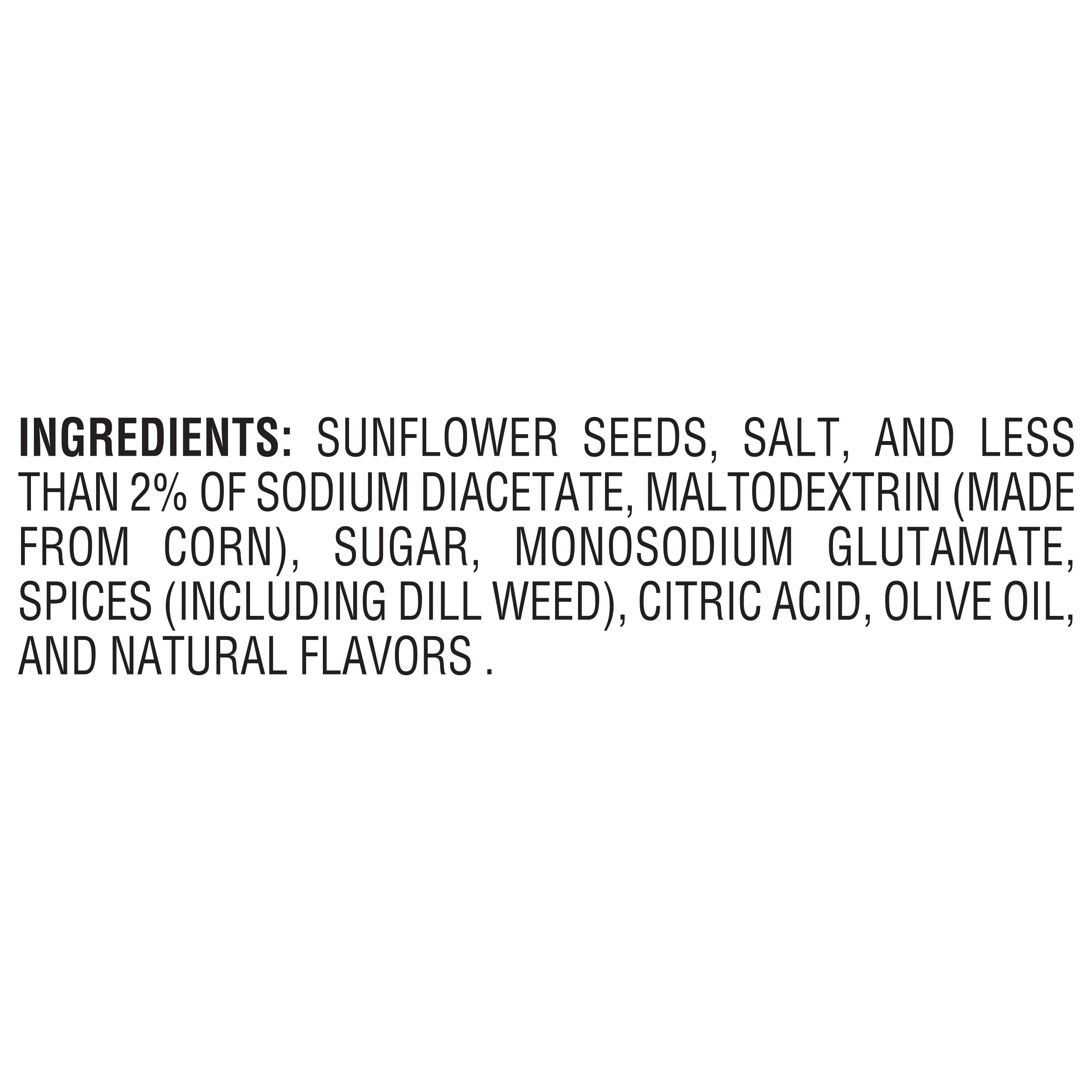 (3 pack) Spitz Sunflower Seeds Dill Pickle Flavored Sunflower Snacks, 6 Ounce Bag Single Pack, Kosher