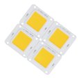 thumbnail image 1 of 4 Uds COB Chip 3200K 60W 30-34V fuente de luz LED para foco DIY lámpara de techo Downlight blanco cálido, 1 of 8