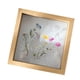 thumbnail image 1 of Marco de muestra de flores y hojas secas, marco de madera con real, 1 of 6