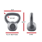 CAP Barbell Cast Iron Kettlebell, Single, 10-80 Pounds