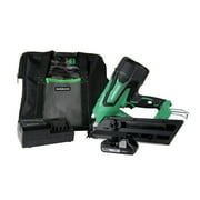 Factory-Reconditioned Metabo HPT NR1890DCM 3-1/2 in. 18V Brushless Clipped Head Framing Nail Gun Kit (Refurbished)