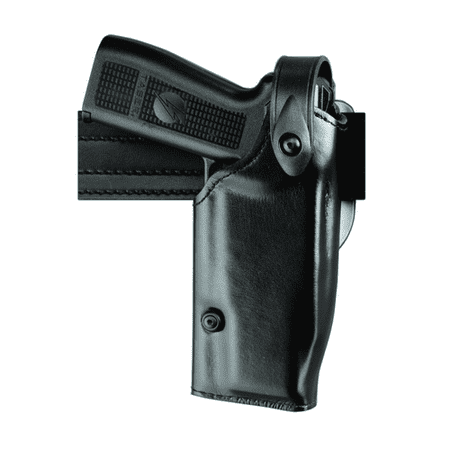 safariland 6280 level ii or iii retention sls duty holster mid-ride, black, basketweave, right hand, glock 19, 23 with