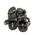 thumbnail image 2 of Wave Zone Men's Adjustable Strap Slide Camo Sandals, Black, 11, 2 of 4