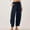 Dark Blue, variant on Abomasnow Women's Summer Drawstring Elastic Waist Sweat Pants Lightweight Quick Dry Athletic Hiking Joggers Pants with Mulit Pockets