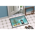 thumbnail image 4 of Carolines Treasures CK3497JMAT Black and White Cyprus Poodle Christmas Tree Door Mat Indoor Rug or Outdoor Welcome Mat, 4 of 4