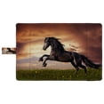 thumbnail image 4 of PKQWTM Black Friesian horse gallop Book Cover Book Protector Book Sleeve Book Pouch Book Bag 6x9 inch, 4 of 4