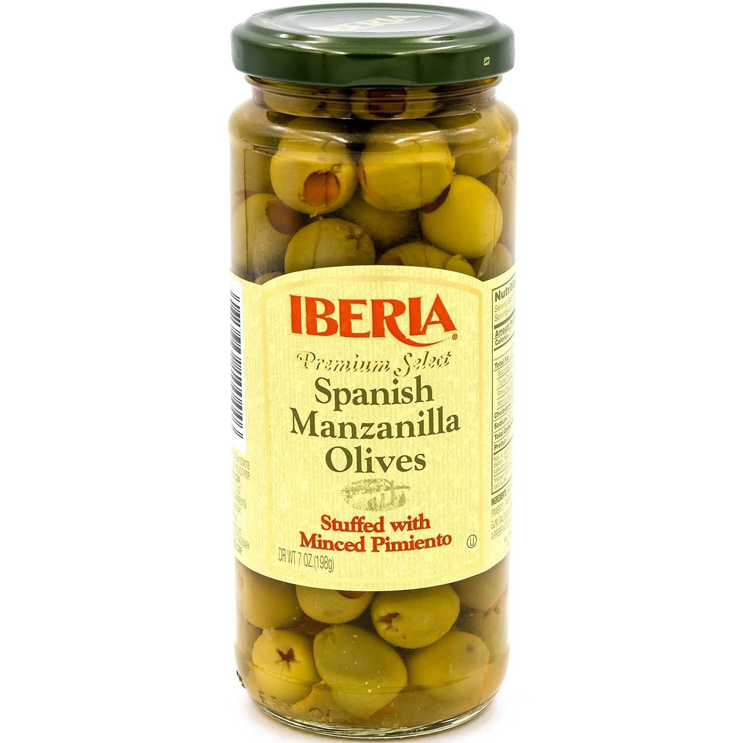 Iberia Spanish Manzanilla Olives, 7 Oz