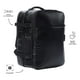 thumbnail image 4 of Totto Mochila Ergonómica Mediana Expandible Porta Laptop 16 Con Bolsillo Secreto|escuela - Oficina - negro M, 4 of 14