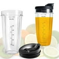 thumbnail image 4 of 24OZ Replacement Cups Compatible for Ninja Nutri BN401, BN701, SS101, BN400, BN800, BN801 Blender, 4 of 8