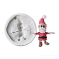 thumbnail image 2 of AnuirheiH Flexible Silicone Molds Non-stick Silicone Cake Mold Santa Claus Decoration Cookie Mould, 2 of 4