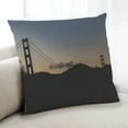thumbnail image 1 of Ahgly Company Sites Golden Gate Bridge Indoor Throw Pillow, 18 inch by 18 inch, 1 of 6