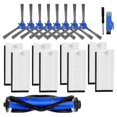 thumbnail image 1 of Replacement Main Brush Side Brush HEPA Filter for RoboVac 11S 15C 30C 35C Robots Vacuum Cleaner Acc, 1 of 5