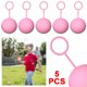 thumbnail image 1 of Anillo Tracción Globo Bomba Silicona Juegos Juguete para Piscina () Rosa, 1 of 5