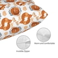 thumbnail image 3 of Yiaed Cute Squirrel Print Brushed Microfiber Envelope Pillowcases, Standard,Envelope Closure Pillow Cases(No pillow core)-20"x30", 3 of 6