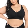 thumbnail image 1 of Harpily 2025 Bra Women's Solid Color Large Size Seamless Underwear Bra, 1 of 7