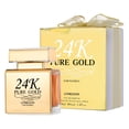 thumbnail image 2 of Perfume para Mujer 24K Pure Gold LONKOOM Fragancia floral afrutada, Pralin&eacute; Vainilla Rosa Larga duraci&oacute;n 100ml, 2 of 8