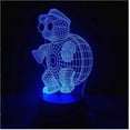 thumbnail image 1 of 3D Optical Illusion LED Night Light , Boy Girl Kids Baby Sleep Desk Lamp Touch Control 7 Color Change USB Powered for Home Decorations or Holiday Gift, 1 of 4