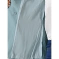 thumbnail image 5 of INSPIRE CHIC Women's Work Office Blazer Long Sleeve Suit Jacket Blazer XS Grey Blue, 5 of 6