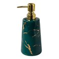 thumbnail image 4 of Ceramic 17oz Marble Pattern Leakproof Soap Dispenser for Hotel Bathroom, 4 of 9