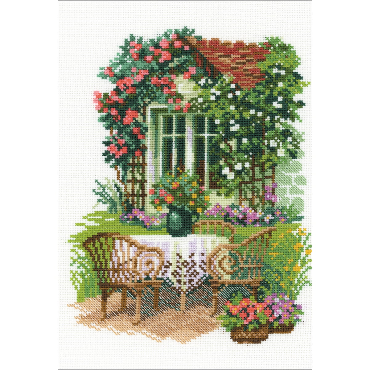 RIOLIS Counted Cross Stitch Kit 8.25"X11.75"-Morning In The Country (14