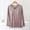 Brown, variant on Women'S Casual Long Sleeve Blouse Round Neck Plain Fashion Top Tunic Sleepwear with Modal Cotton Blend for Home Daily Lounge