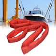 thumbnail image 1 of 5T Nylon Lifting Sling Soft Surface 2 Thickened Ropes for Ship, Machinery, Port, Transportation, 1 of 7
