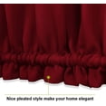 thumbnail image 5 of 1 Piece Door Curtain Panel - Room Darkening Rod Pocket Sliding Glass Door Drapes Privacy Light Block for Front French Door$Front Door Curtain Window Drapes Blackout Door Panel for Sidelights, 5 of 6