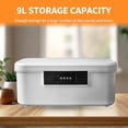thumbnail image 5 of Privacy Storage Container 9L Lockable ABS File Box With Customizable Password Security For Documents Jewelry, 5 of 8