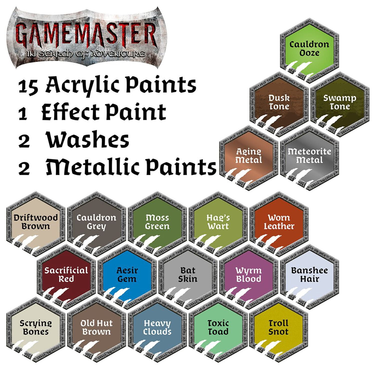 Army Painter, The Wilderness Adventures Paint Set New