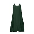 thumbnail image 4 of Women's Beach Dress Sleeveless Backless Camisole Mini Casual Summer Flowy Comfortable Lightweight Outfit Womens Casual Trendy Midi Dresses, 4 of 8