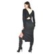 thumbnail image 3 of Vestido con abertura en espalda Roman Fashion /Juvenil, 057 (Negro) negro ECH, 3 of 6