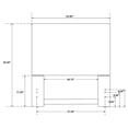 thumbnail image 7 of Pemberly Row 46.5" x 43" Rectangular Fabric Twin Headboard Sand Beige, 7 of 7