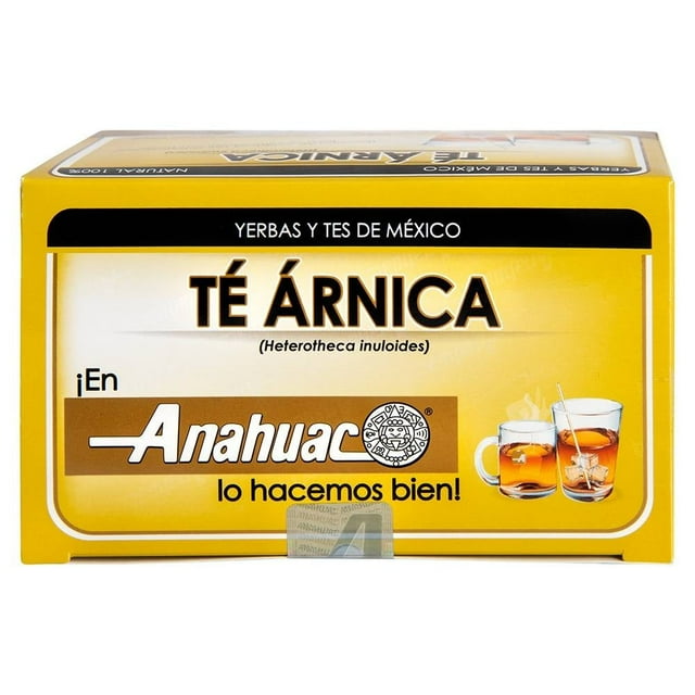 Té Anahuac Yerbas y Tes de México Árnica 30 sobres