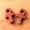 Red Stone, variant on Crystal Ankh Pendant Mini Natural Carved Quartz Cross Egyptian Life Symbol DIY-Red Stone-1PC (Random Pick)
