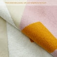 thumbnail image 3 of Throw Pillow Covers 18X18 Set Of 2 With Embroidered Geometric Pattern Neutral Accent Modern Farmhouse Pillow Covers Decorative For Couch Bed Living Room Outdoor Yellow Pink Cream, 3 of 7