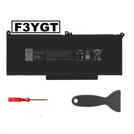 1PC F3YGT Battery For Dell Latitude 12 13 14 E7280 E7480 7480 7490 7380 7390