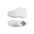 thumbnail image 5 of Zapatillas LUCKY STEP para mujer, con plataforma gruesa, color blanco, talla 9US, 5 of 5