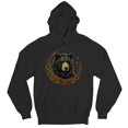 thumbnail image 5 of Celtic Moon Bear Sweatshirt Mystical Forest Animal Wildlife Nature Spiritual Celestial Lunar Viking Valhala Hoodie, 5 of 7