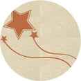 thumbnail image 1 of Ahgly Company Machine Washable Indoor Round Transitional Moccasin Beige Area Rugs, 8' Round, 1 of 7
