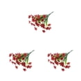 thumbnail image 2 of Monstrate 2 flores artificiales de plástico, ramas de violeta sintética, plantas falsas resistentes a los rayos UV, ramo de flores para Type1 NO1, 2 of 6