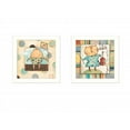 thumbnail image 3 of Set Of Two Nursery Pictures White Framed Print Wall Art, 3 of 3