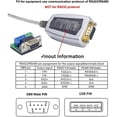 thumbnail image 2 of 2X USB Una Rs422 Rs485 Cable Adaptador de Puerto Serie con Chipset Placa de Terminales de 5 Posiciones para 8 7 Xp , 4 Pies, 2 of 7