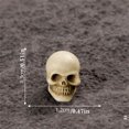 thumbnail image 2 of Spooky Halloween Decorations Resin Skull Figure, Small Halloween Decor for Home, Indoor Halloween Decor, Halloween Desk Decoration for Parties, 1 Piece, 2 of 4