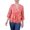 orange, variant on NY Collection Womens Burnout Print Basic T-Shirt, Blue, Petite, PM