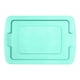 thumbnail image 2 of caja con tapa de polipropileno 60 l verde aqua, 2 of 3