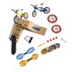 thumbnail image 2 of Vogacara 1 Juego de Mini Scooter de juguete, Scooter de ruedas, juguetes educativos para niños, Scooter de dedo, diapasón de bicicleta, monopatín Juguetes CDH-3B Vogacara FN000289-03B, 2 of 6