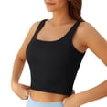 thumbnail image 4 of Pink Tank Tops for Women Lightweight Solid Color Summer Tank Tops for Women Adjustable Soft Scoop Neck Sleeveless Tee Camisoles for Women Undershirt Basic Tanks Top, 4 of 7
