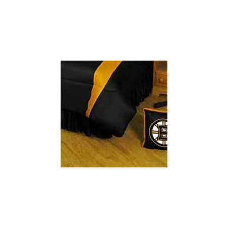 Sports Coverage Inc. NHL Boston Bruins Polyester Jersey Bed Skirt