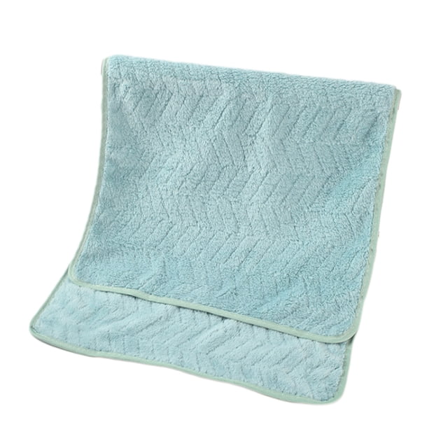 Serviette de Bain en Molleton Corail Douce Absorbante Épaisse en Microfibre