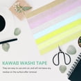 thumbnail image 4 of GOOHOCHY Washi Decorativa Morada Para Manualidades Adhesiva Para Álbumes Y Diarios, 4 of 6